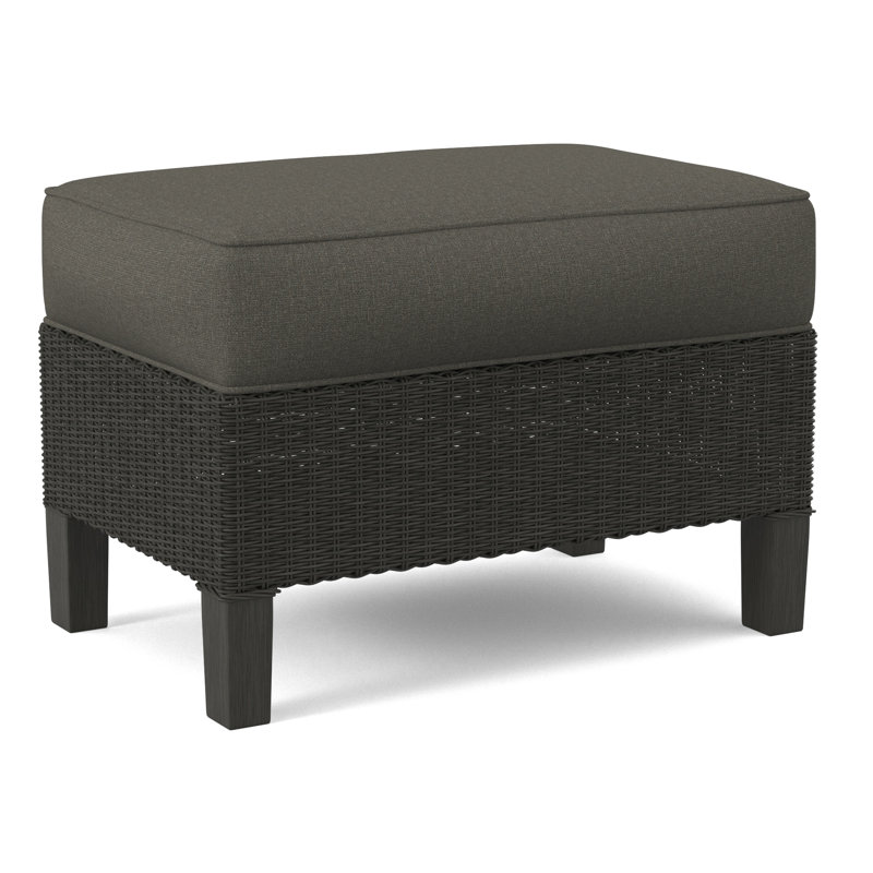 Gibraltar Ottoman, Gray Sugar Performance; 0863-84, Antique Black