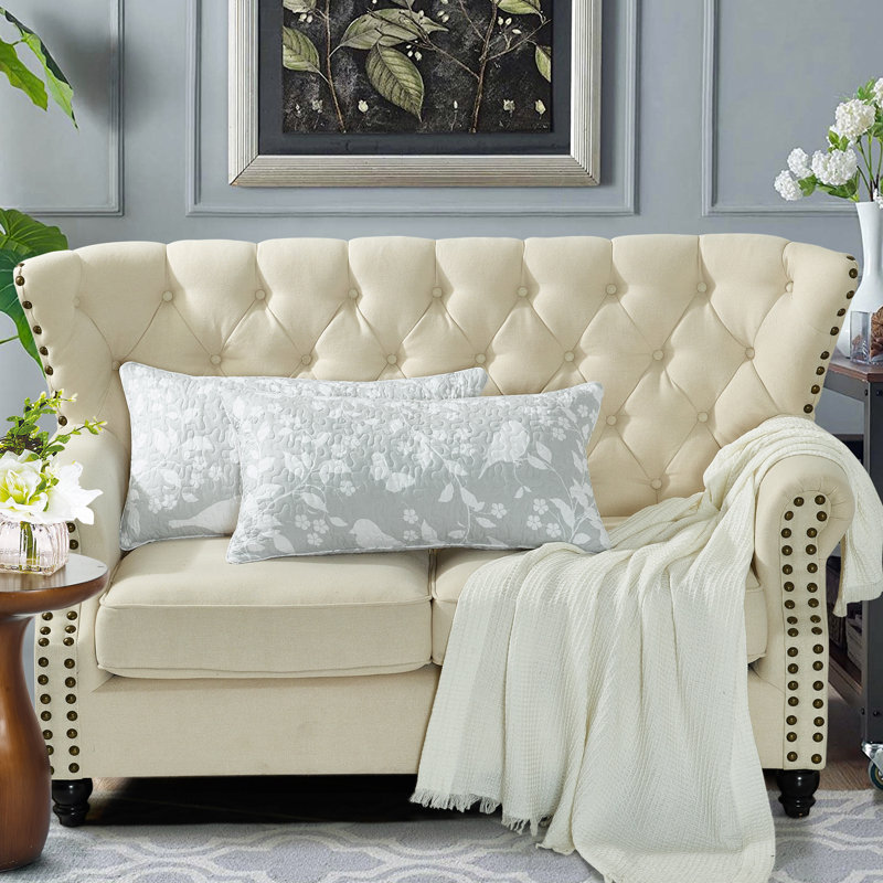 Animal Print Rectangular Lumbar Cushion Cover, Grey