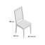 Pierro Dining Chair - Set of 2 - Beech Solid Wood-25437389