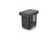 Bac de recyclage en plastique à double compartiment Sort & Go, 2 x 4 gallons (2 x 15 L)