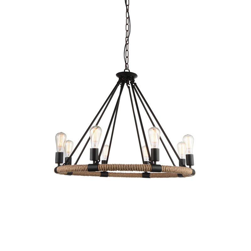 Dermott 8 - Light Dimmable Empire Chandelier