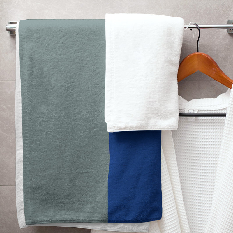 Bath Towel, Home Blue Accent