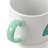 All Bundled Up 4 Piece 19 Ounce Stackable Stoneware Mug Set in Mint