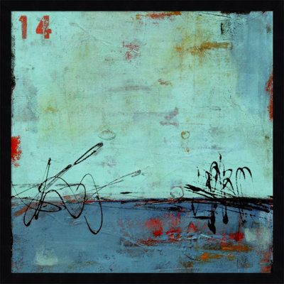 Blue Bay Marina No. 2 Print by Erin Ashley
