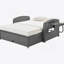Chaise longue double en rotin PE pour 2 personnes avec dossier réglable en hauteur-916693229