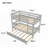 Bunk Bed with Trundle-1173962482