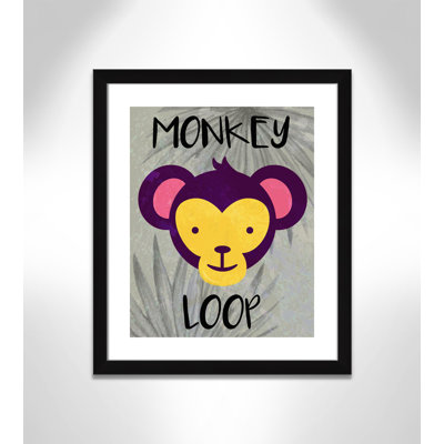 «Monkey Loop», impression sur papier