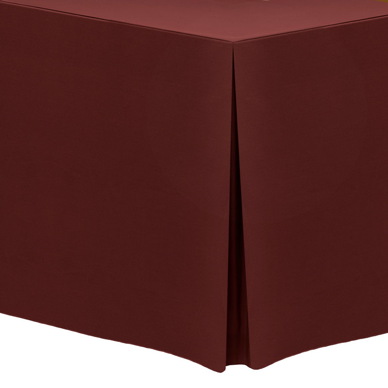 Solid Color Tablecloth, 72" x 18", 10, Terracotta
