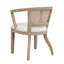 Chaise de salle à manger avec accoudoirs (ensemble de 2)