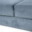Canapé modulaire en velours luxueux avec coussins épais et conception amovible pour plus de confort et de commodité