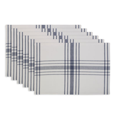 Ensemble de napperons en coton 6 pièces Celerie