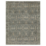 Hand Woven Silk and Wool Oriental Area Rug