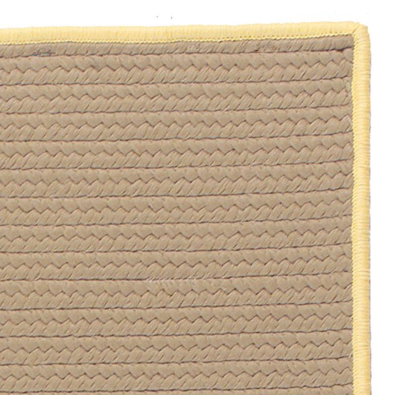 Tapis beige / jaune Mountview, Rectangle 4 pi x 6 pi