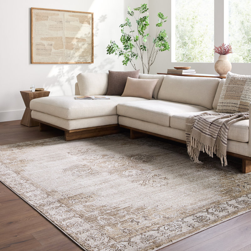 Moroccan Area Rug, Rectangle 200 x 275 cm