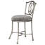 Tabouret de coiffeuse en acier Lonan-388508464
