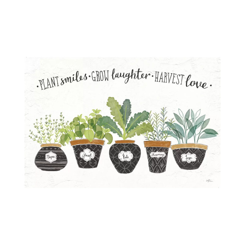 Fine Herbs I by Janelle Penner - Wrapped Canvas Print, 66.04 cm H x 45.72 cm W x 1.91 cm D