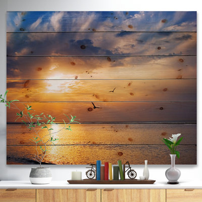 Photographie de Schafer «West Cost Sunrise over the Seas»
