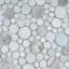 Bubble Art 10.5" x 10.5" Random Marble Look Mosaic Wall Tile-69567821