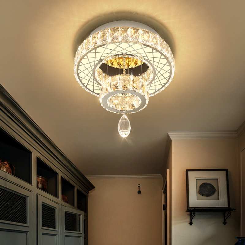 Modern Chandelier Dining Room Bedroom, 16, Silver