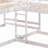 L-Shaped Bunk Bed With Slide And Short Ladder-1395444195