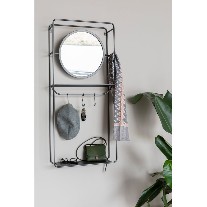 Duco Wall Key Organizer with Key Hooks
