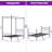 Alex-Jay Full/Double Four Poster Bed-2109103170-2109103174