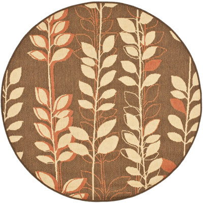 Tapis naturel / terre cuite brun Herefordshire
