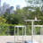 Skiff Powder Coated Aluminum Outdoor Stool