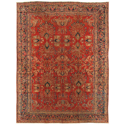 Antique One-of-a-Kind 8'10" X 11'5" Area Rug