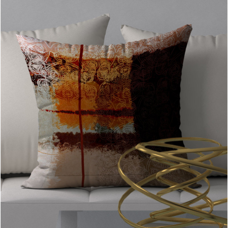 Housse et insert de coussin carré exceptionnel exceptionnel, 20 po X 20 po