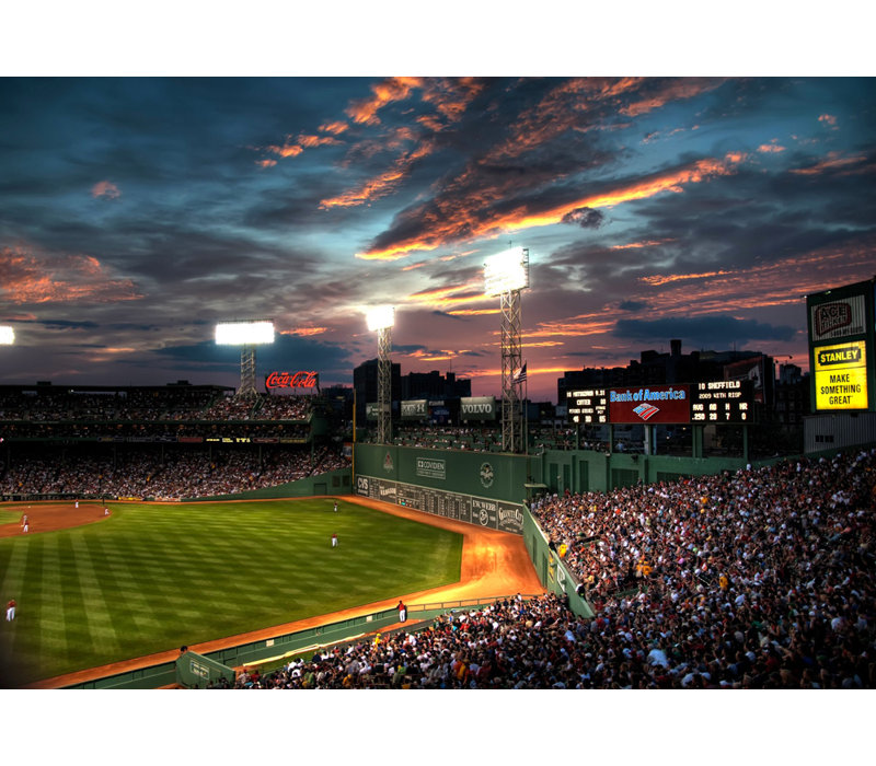 Fenway Park, 17" H x 24" W