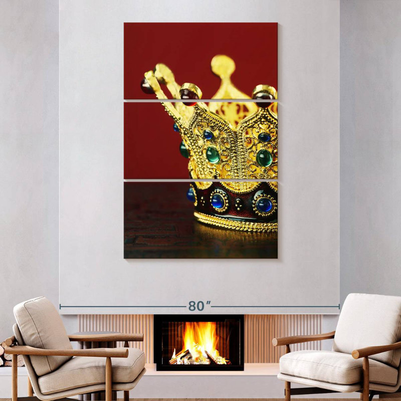 Couronne royale Kerner, H 74 po x l 48 po