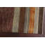 Tapis beige / gris en laine noué à la main de conception unique 2 pi 2 po x 3 pi New Age