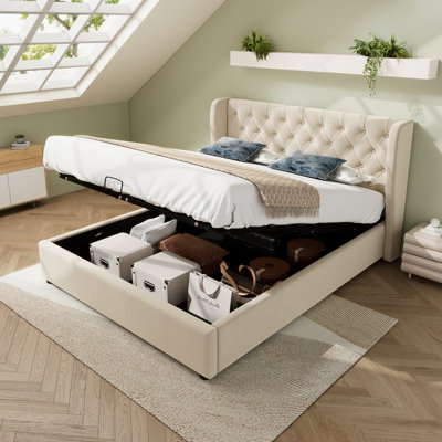 Upholstered Storage Bed