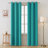 Grommet Top Thermal Insulated Room Darkening Window Curtain Panels (Set of 2)-102058987-102059013