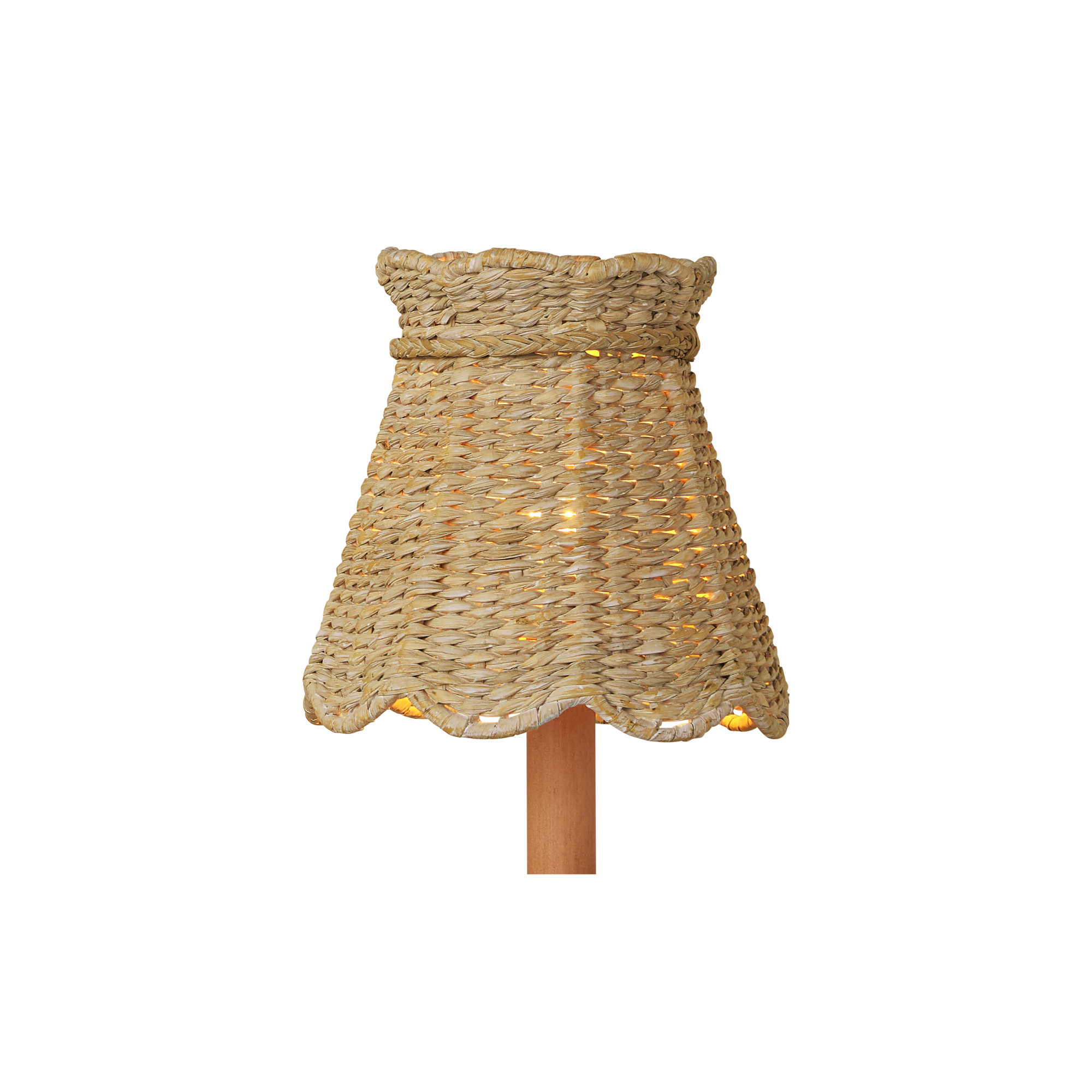 Finnian Natural Tapered Chandelier Shade, Natural