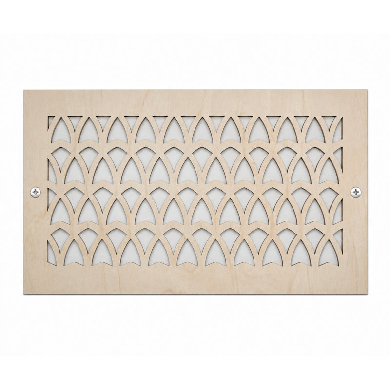 Registres muraux et de plafond Stellar Air 2 x 8 (ouverture de conduit) 4 x 10 taille totale - arches célestes, Vis standard