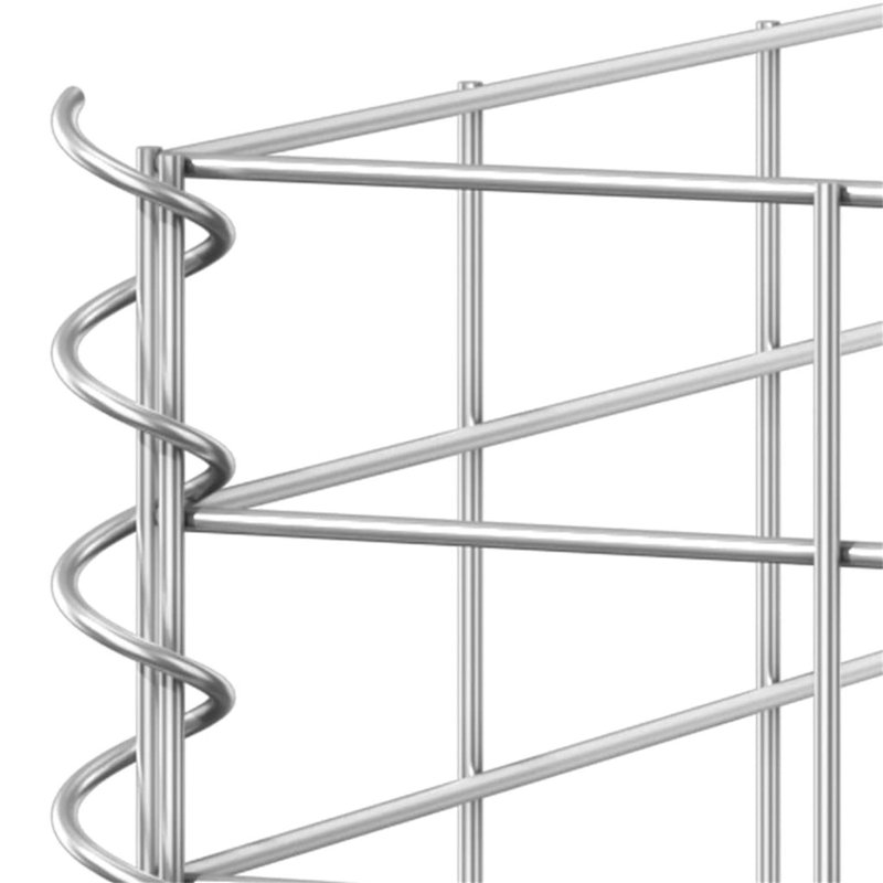 Inglesbatch Metal Raised Garden Bed, 150cm H x 30cm W x 30cm D