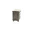 Table de chevet Modern 3 en chêne gris antique pour chambre à coucher