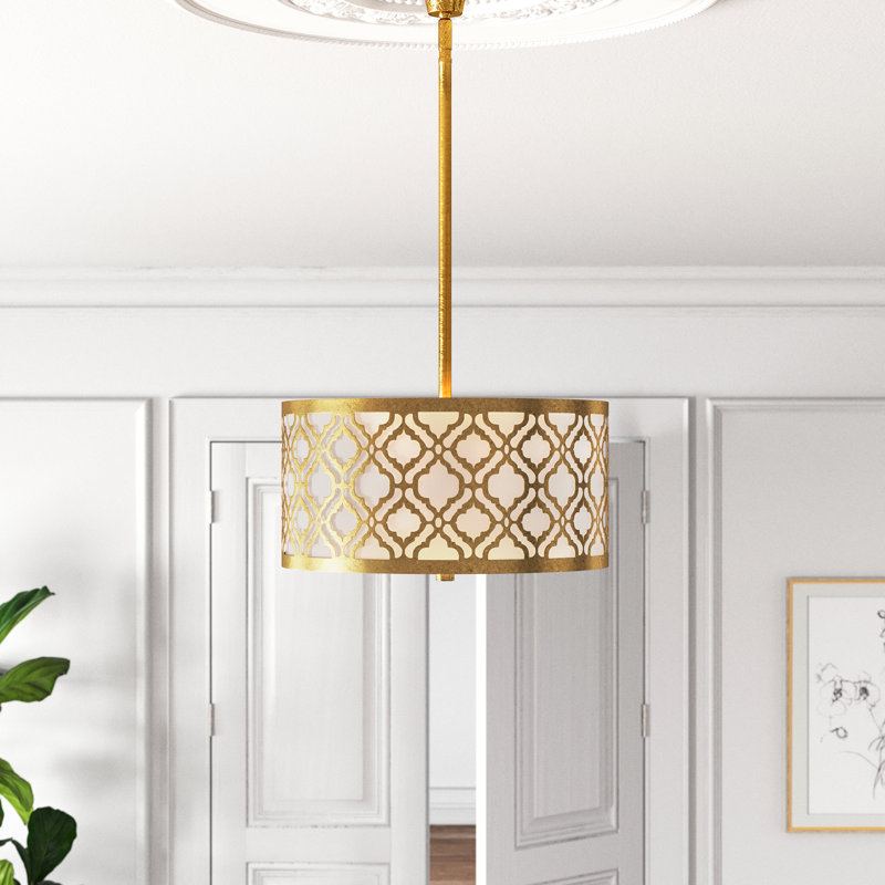 Aubreeana 2-Light Drum Pendant