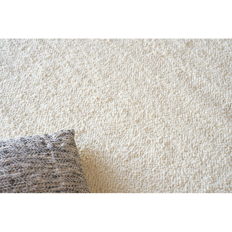 Ferretti Wool Area Rug in Ivory, Rectangle 12' x 15'