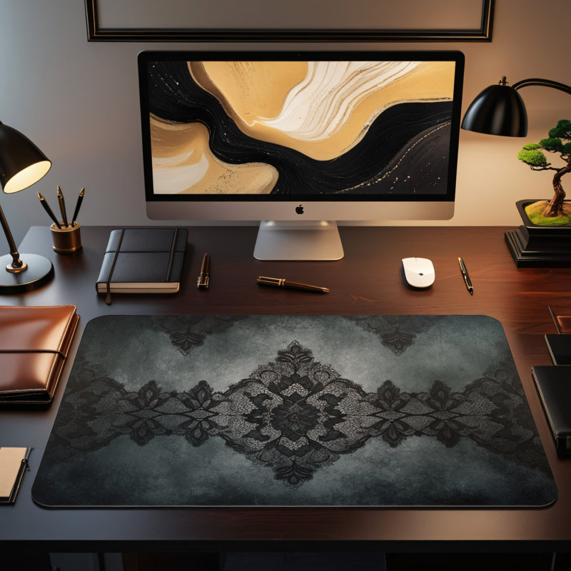 Polyester Desk Pad, 23.6x13.8