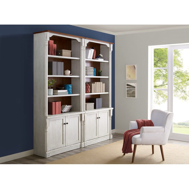 Cassondra Storage Bookcase, 94cm. H x 84cm. W x 16cm. D