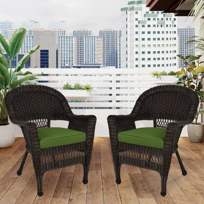 Burrowes Patio Chair with Cushions SET