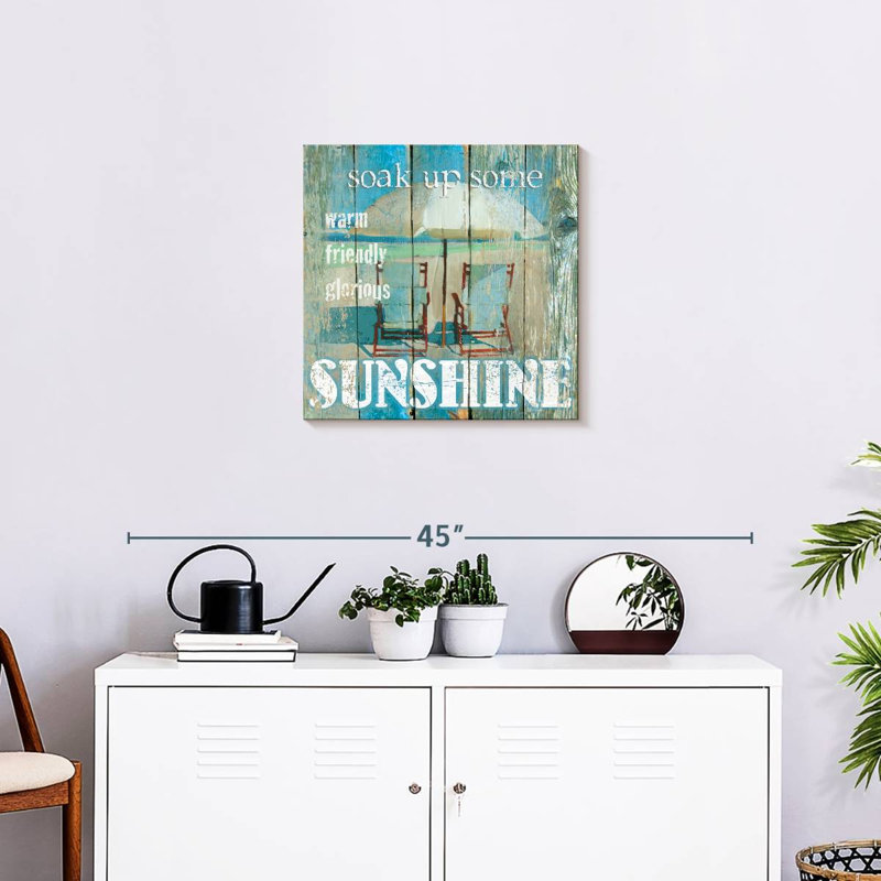 Tergel Sunshine, 20" H x 20" W