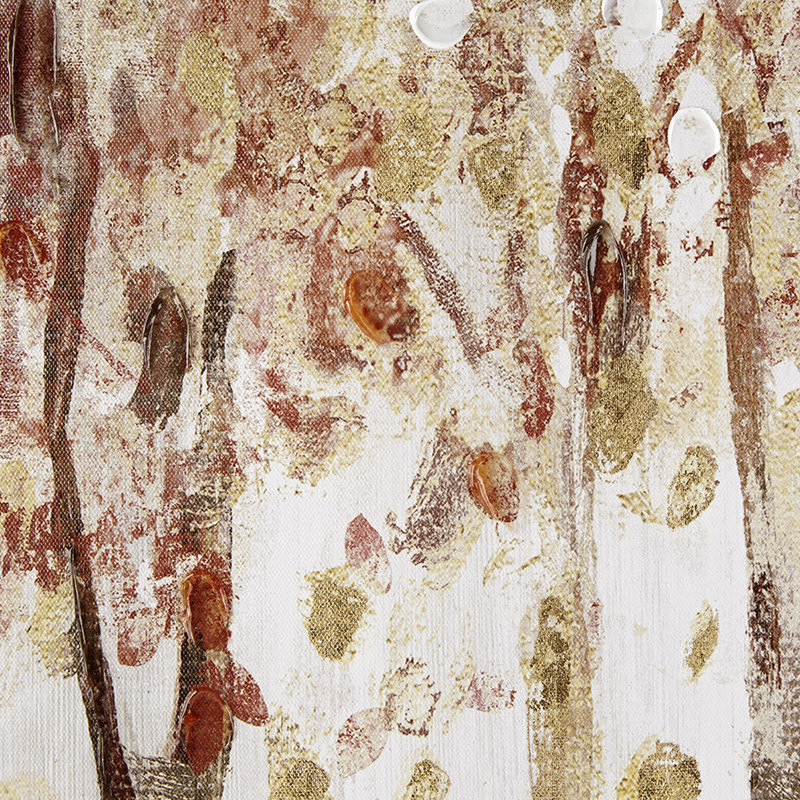 Art mural forêt d'automne 3
