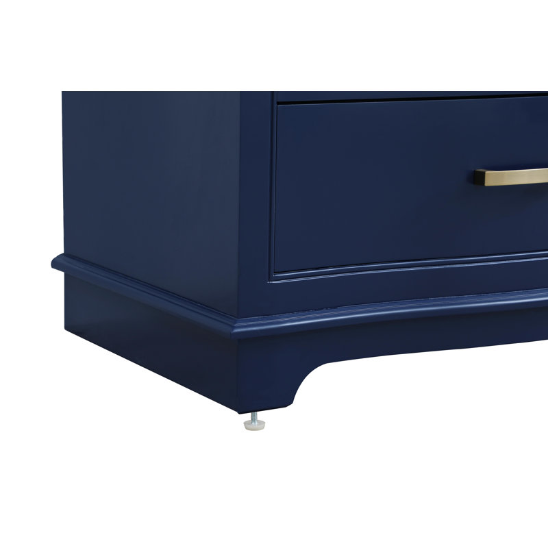 Knox 36 inch Single Bathroom Vanity, Blue