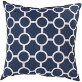 Rain Geometric Indoor/Outdoor Throw Pillow