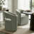 Roya Barrel-Back Dining Chair With Casters-969359523