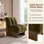 Fauteuil d'appoint moderne, méridienne rembourrée avec base en bois massif, fauteuil de lecture design pour le salon et la chambre à coucher-343340743